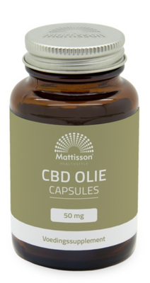 Mattisson CBD Olie 50mg Capsules