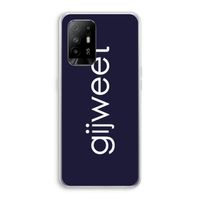 Gijweet: Oppo A94 5G Transparant Hoesje