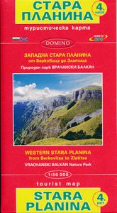 Wandelkaart 4 Stara Planina gebergte | Domino