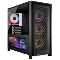 Corsair FRAME 4000D LCD RS ARGB Midi-tower PC-behuizing Zwart