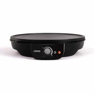 Pannenkoekenmaker Livoo DOP196 1000W Zwart