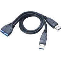 Akasa AK-CBUB12-30BK Internal>External USB 3.2 (Gen1, 5Gb/s) type A