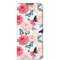 OPPO Find X5 Smart Cover Butterfly Roses