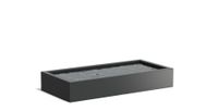 Aluminium vijverbak 250x120x40cm.
