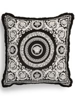 Versace grand coussin Barocco Foulard en velours - Noir - thumbnail