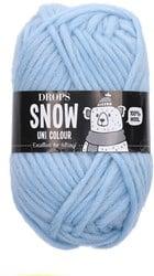 Drops Snow Uni Colour 031 Pastelblauw