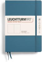 Leuchtturm Stone Blue, Medium (A5), 251 p., plain