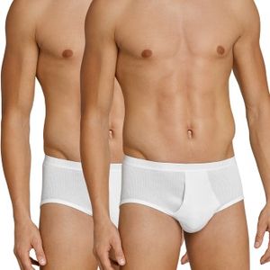 Schiesser 2 stuks Original Classics Double Rib Briefs