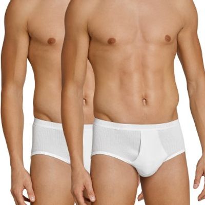 Schiesser 2 stuks Original Classics Double Rib Briefs