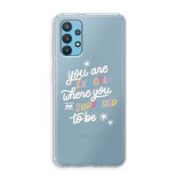 Right Place: Samsung Galaxy A32 4G Transparant Hoesje