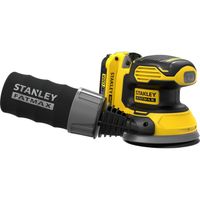 Stanley FATMAX V20 18V Excentrische schuurmachine excentrische schuurmachine Softbag, accu (2.0Ah) en oplader (2A) inbegrepen - thumbnail