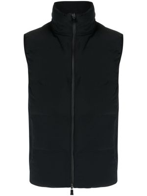 Herno gilet à fermeture zippée - Bleu