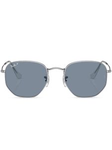 Ray-Ban lunettes de soleil à monture hexagonale - Argent