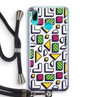 8-bit N°4: Huawei P Smart (2019) Transparant Hoesje met koord