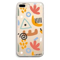 Abstract: iPhone 7 Plus Transparant Hoesje Abstract: iPhone 7 Plus Transparant Hoesje