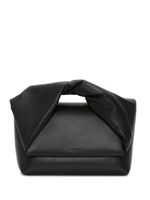 JW Anderson large Twister leather shoulder bag - Noir - thumbnail