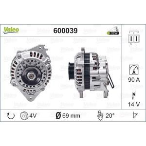 Valeo Alternator/Dynamo 600039.