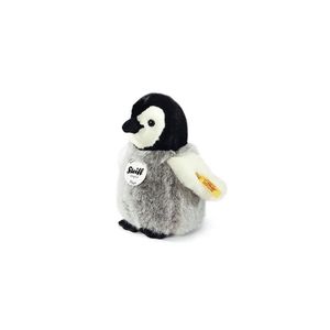 Steiff knuffel pinguin Flaps, zwart/wit/grijs