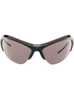 Balenciaga Eyewear lunettes de soleil Bat à monture papillon - Noir