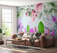 Boho planten fotobehang