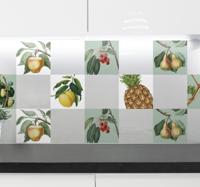 Tegelsticker keuken groeiend fruit