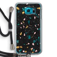 Terrazzo N°10: Samsung Galaxy S6 Transparant Hoesje met koord
