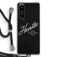 Hustle: Sony Xperia 1 III Transparant Hoesje met koord