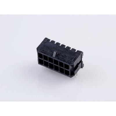 Molex 430451223 Male header, inbouw (standaard) Inhoud: 1 stuk(s) Tray
