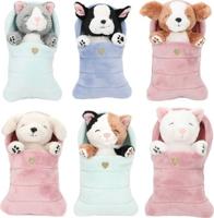 Topmodel Knuffel Hond/ Kat In Slaapzak