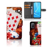 OPPO A72 | OPPO A52 | Wallet Case | met Pasjes | Casino