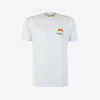 T-shirt Wit Bloem Rug