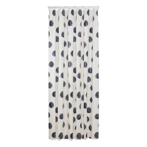 Sealskin Douchegordijn Mood 180x200 cm PEVA Blauw / Off-white