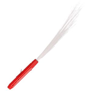 Lichtstick LED met fiber sprieten rood