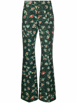 La DoubleJ pantalon Saturday Night évasé - Vert La DoubleJ pantalon Saturday Night évasé - Vert