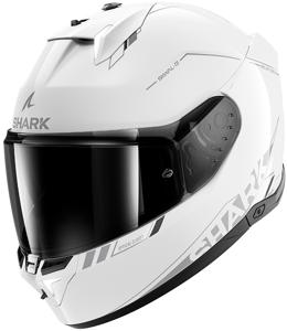 SHARK Skwal i3 Blank SP, Integraalhelm, Wit-Zilver-Antraciet WSA