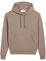 AMI Paris hoodie à logo Ami de Coeur - Marron