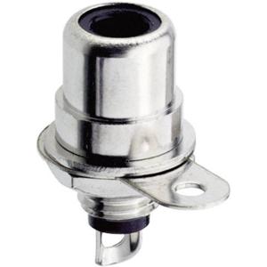 Lumberg BTO 1-BK Cinch-connector Bus, inbouw verticaal Aantal polen: 2 Zwart 1 stuk(s)