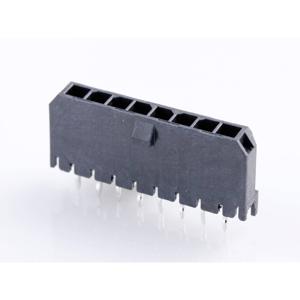 Molex 436500816 Male header, inbouw (standaard) Totaal aantal polen: 8 Rastermaat: 3 mm Inhoud: 1 stuk(s) Tray