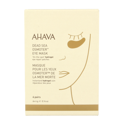 Ahava Osmoter eye mask 6 Stuks
