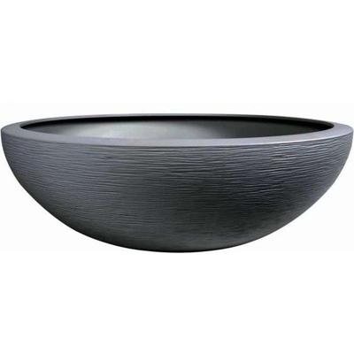 EDA Graphit wastafel Ø 59 cm - 39 L - Antracietgrijs
