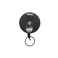Hofftech Roller Clip met Trekkoord voor Pas - Sleutel - thumbnail