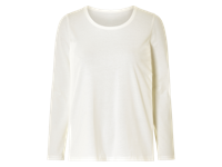 esmara Dames shirt met lange mouwen (Wit, L (44/46))