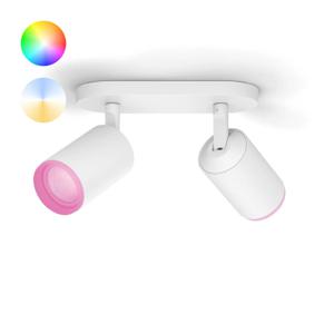 Philips Dubbele spot Hue Fugato - White and color wit 915005761301