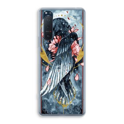 Golden Raven: Sony Xperia 5 II Transparant Hoesje