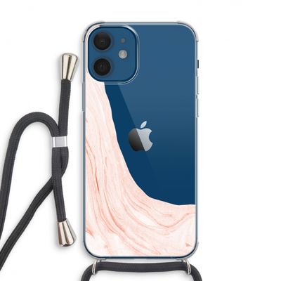 Peach bath: iPhone 12 Transparant Hoesje met koord
