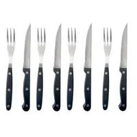 Grill Guru Knife &amp; Fork Set (Set 2x 4pcs)