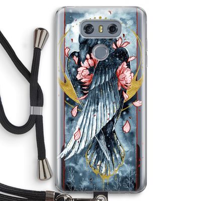 Golden Raven: LG G6 Transparant Hoesje met koord