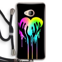 Hold My Heart: HTC U Play Transparant Hoesje met koord