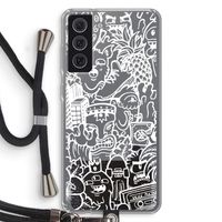 Vexx Mixtape #2: Samsung Galaxy S21 FE Transparant Hoesje met koord