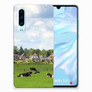 Huawei P30 TPU Hoesje Koeien